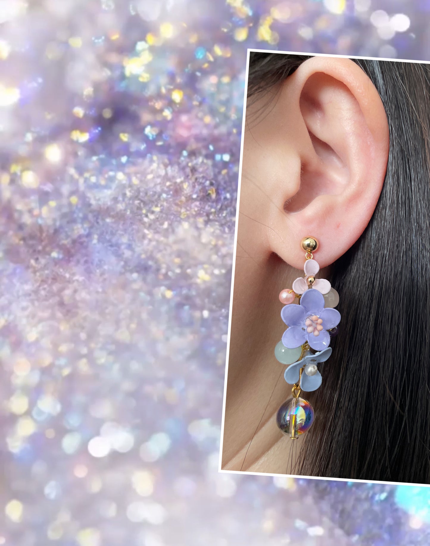 Fantasy Garden Floral Earrings