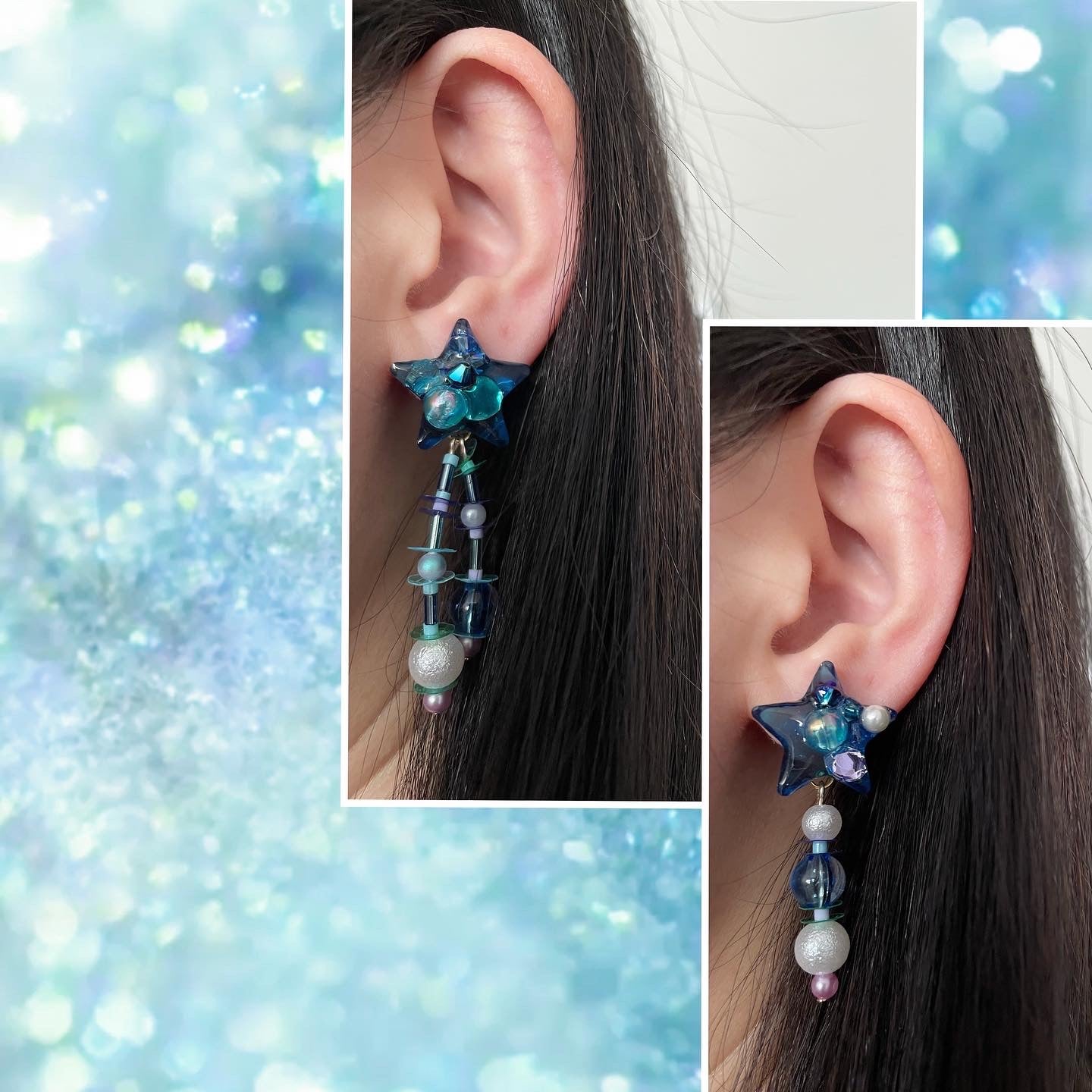 Embellished Star Earrings