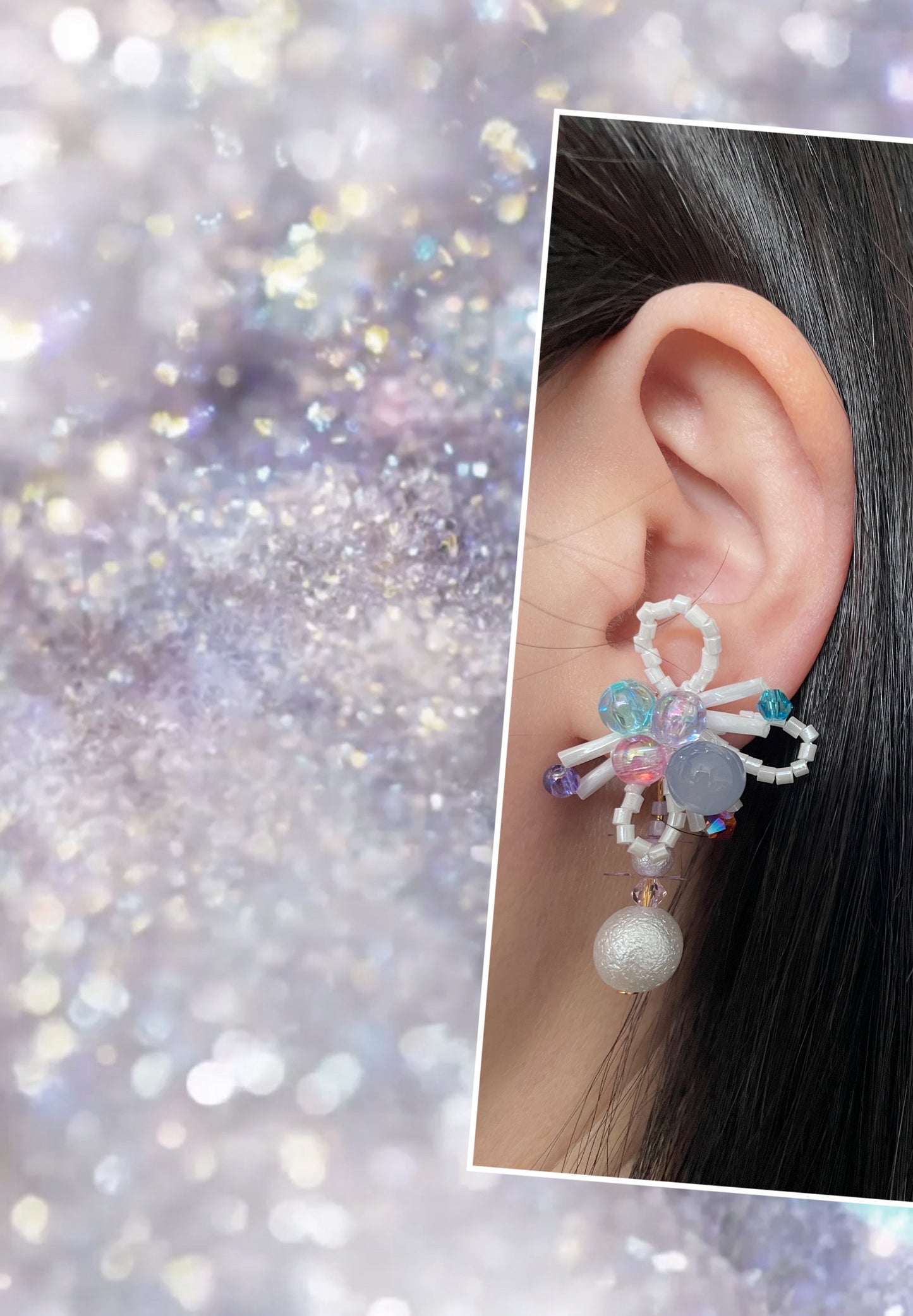 Dreamy Fireworks Dangle Earrings
