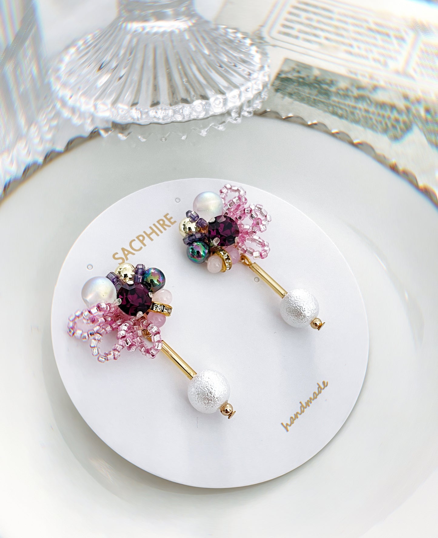 Embellished Dangle Earrings