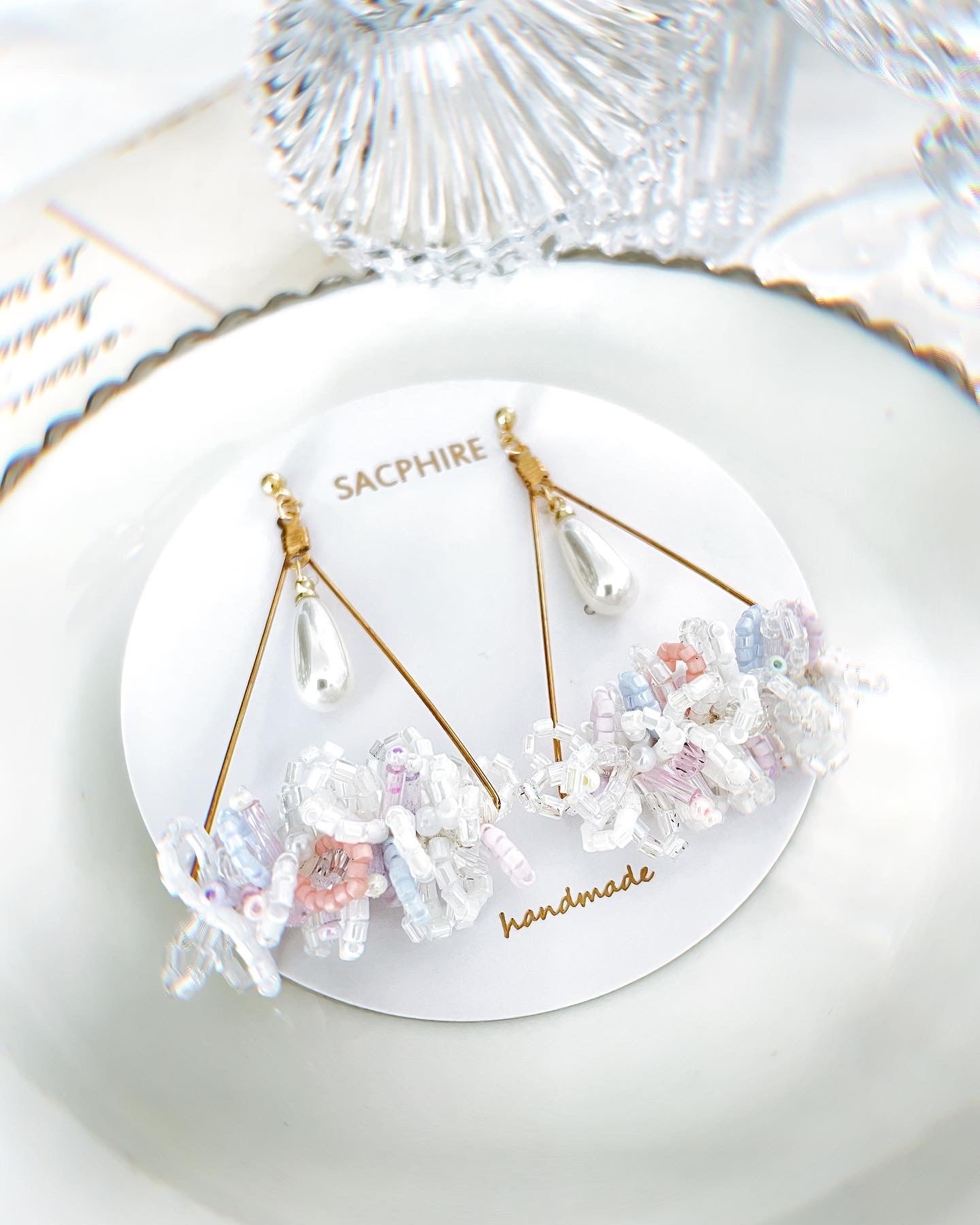 Triangle Dangle Earrings