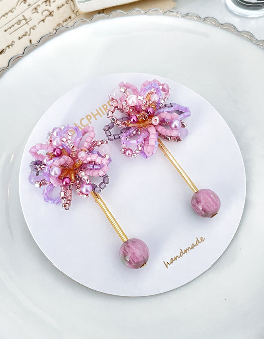 Dreamy Pink Earrings