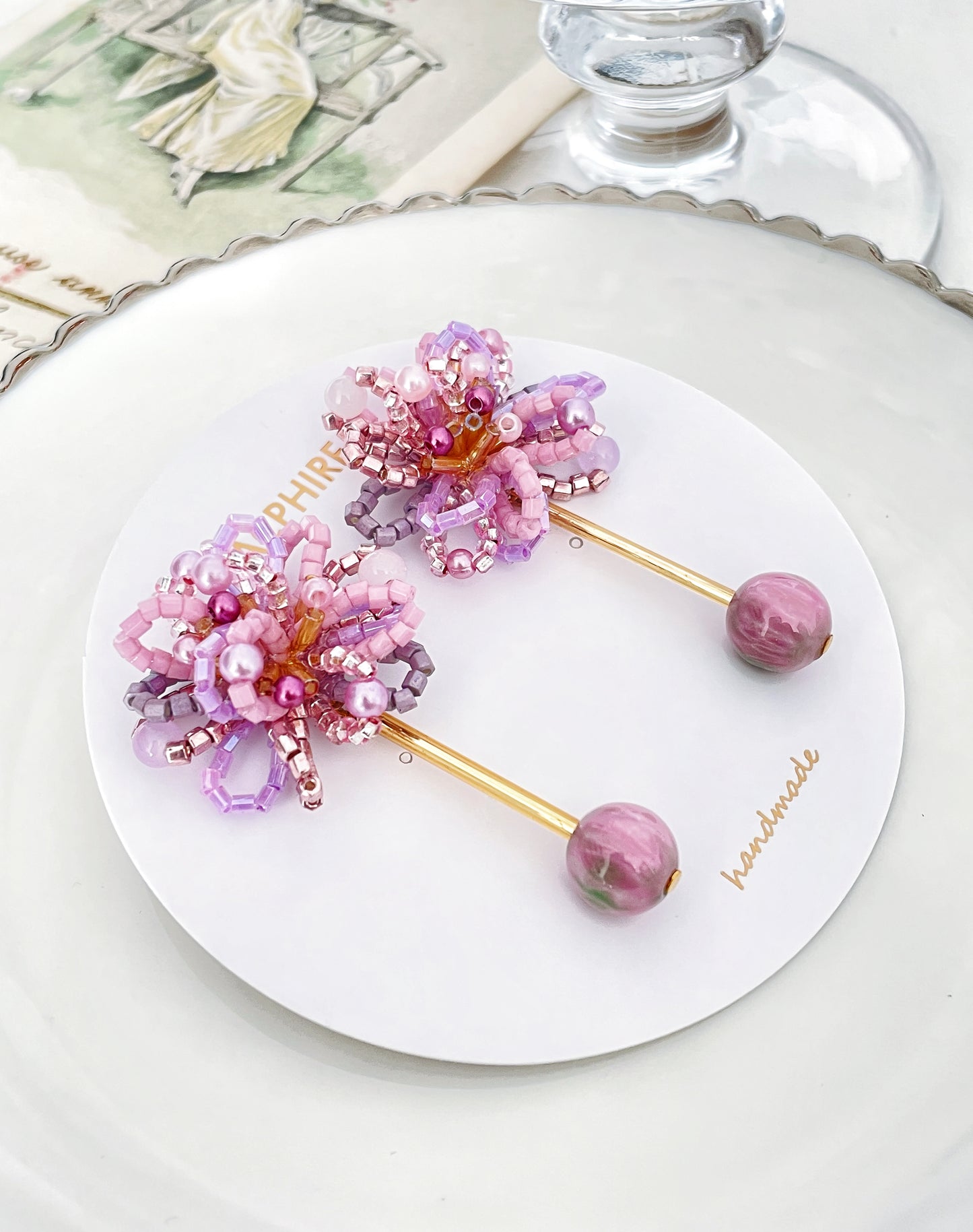 Dreamy Pink Earrings