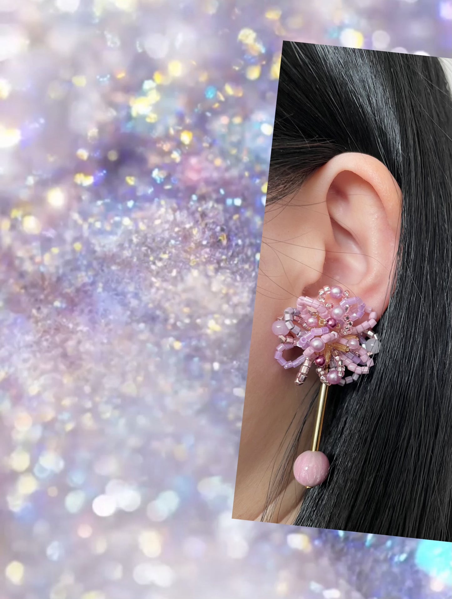 Dreamy Pink Earrings