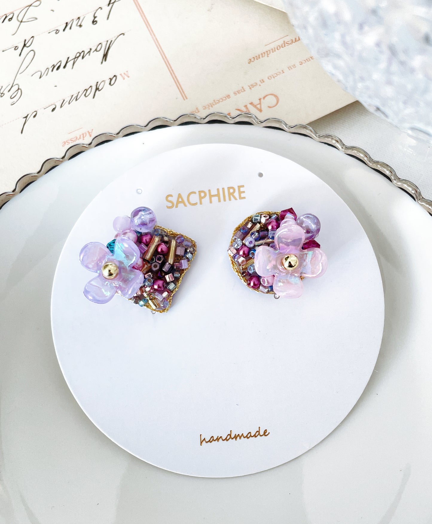 Embroidery Earrings