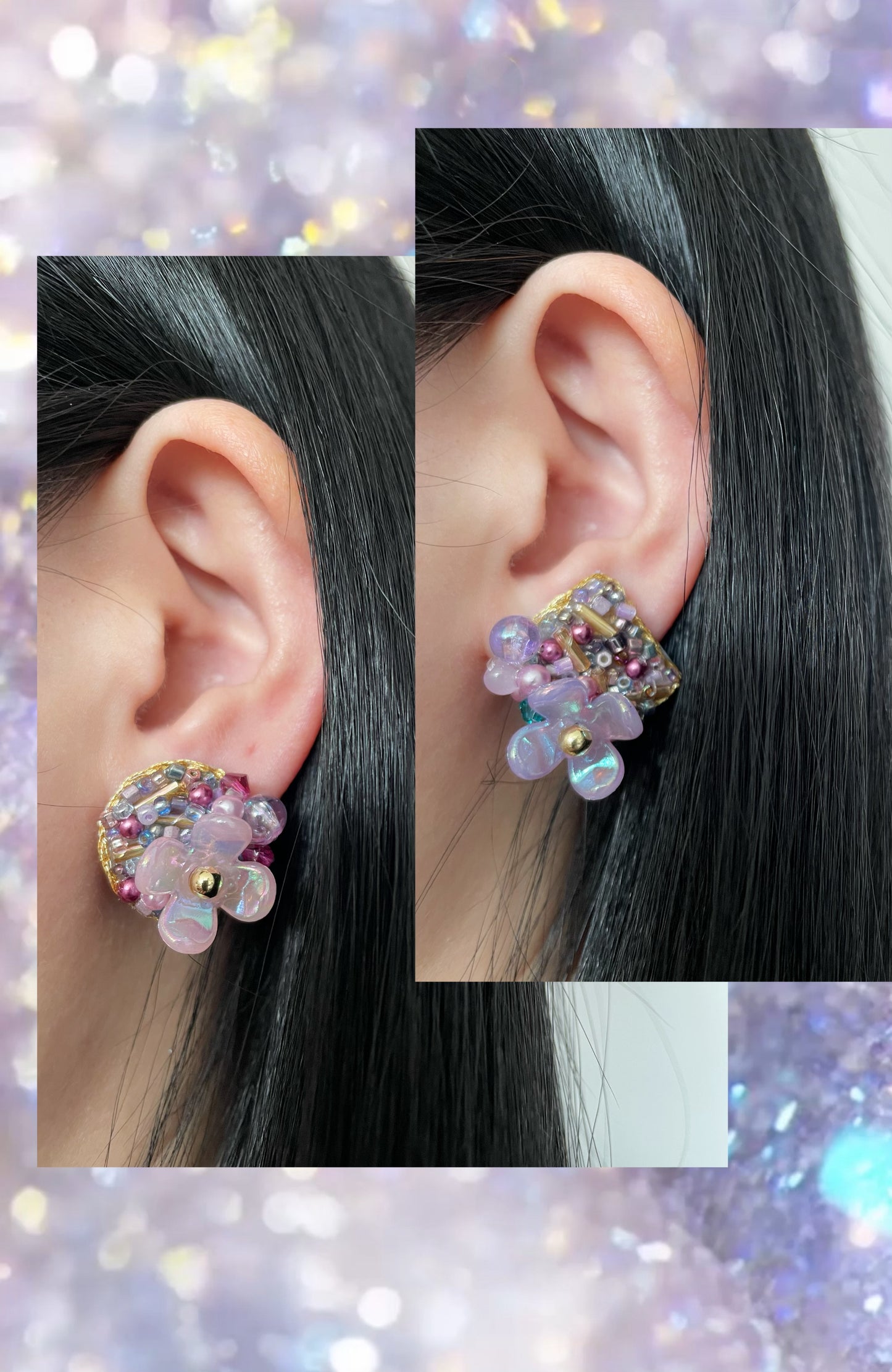 Embroidery Earrings