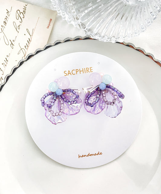 Dreamlike Bubbles Embellished Earrings