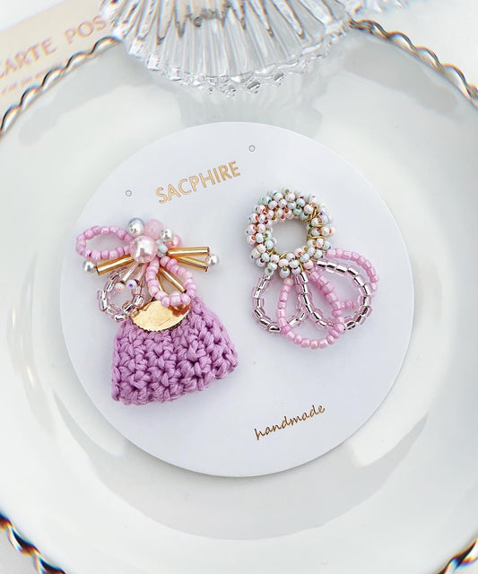 Crochet Embellished Earrings