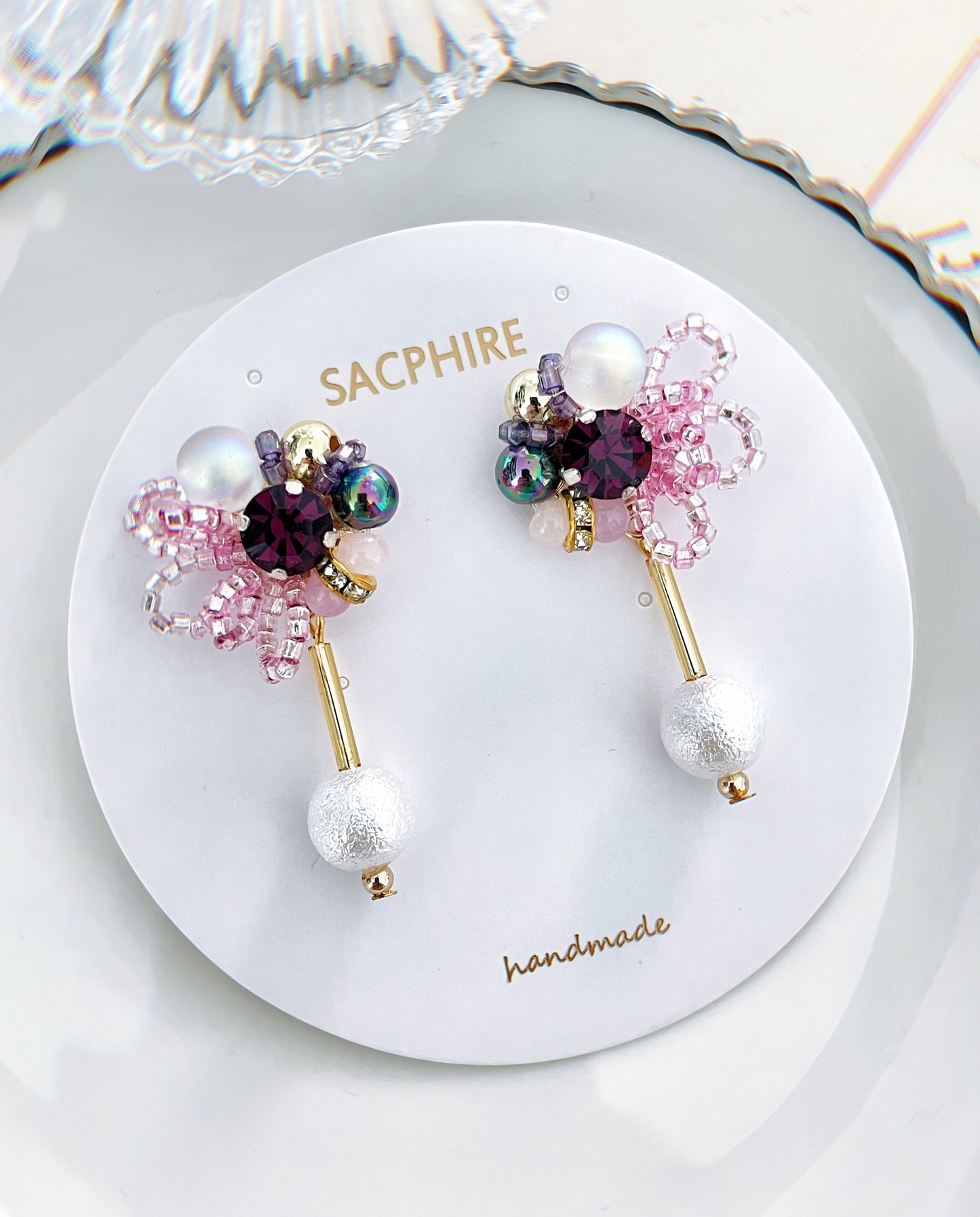 Embellished Dangle Earrings