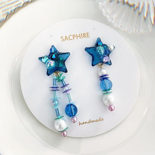 Embellished Star Earrings