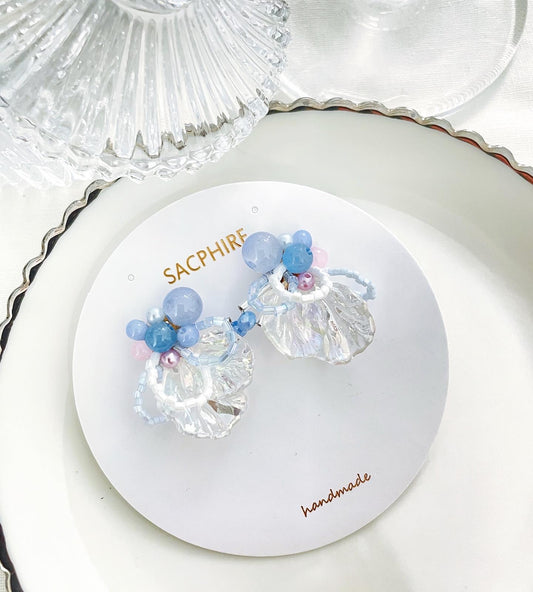 Blue Bubbles Earrings